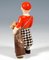 Vintage Figur aus Junge mit Golftasche von Claire Weiss, 1930er 3