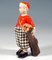Vintage Boy with Golf Bag Figurine by Claire Weiss, 1930s, Image 2
