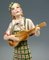 Figura de niña Art Déco con ukelele de Stephan Dakon, años 30, Imagen 6