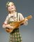 Figurine Art Déco Fille avec Ukulélé par Stephan Dakon, 1930s 6