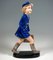 Figura de niña con uniforme escolar de Stephan Dakon, años 30, Imagen 2