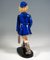 Figura de niña con uniforme escolar de Stephan Dakon, años 30, Imagen 3