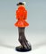 Figurine Art Déco Lady in Riding Costume par Claire Weiss, 1930s 3