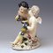 Figurines Rococo Angelots Cupids Modèle 2372 avec Fleurs par Kaendler pour Meissen 4