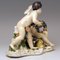 Figurines Rococo Angelots Cupids Modèle 2372 avec Fleurs par Kaendler pour Meissen 2