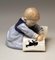 Modell U 149 Jugendstil Kinderfigur von Meissen, 1890er 4