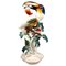 Large Meissen Toucan with Fruit in Beak Figure by Paul Walther, 20th Century, Image 1