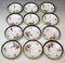Pfeiffer Period Bouquet Nr. 051110 Coffee Service for 12 People from Meissen Porcelain, 1920s, Set of 27 7