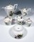 Coffee & Tea Set for 9 Persons with Black Rose Decor from Meissen Porcelain, 18th Century, Set of 24 6