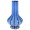 Art Nouveau Execution 157 Tango Vase in Sky Blue-Black from Loetz, Austria-Hungary 1