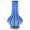 Vase Art Nouveau Execution 157 Tango Bleu Ciel-Noir de Loetz, Autriche-Hongrie 1