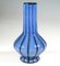 Art Nouveau Execution 157 Tango Vase in Sky Blue-Black from Loetz, Austria-Hungary 2