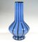 Jugendstil Execution 157 Tango Vase in Himmelblau-Schwarz von Loetz, Österreich-Ungarn 2