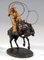 Viennese Bronze Cowboy with Lasso on Horse Figure by Carl Kauba, 1920s, Image 5