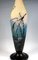 Large Art Nouveau Iris and Lily Pond Cameo Vase from Emile Gallé, France, 1906s, Image 6