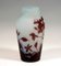 Art Nouveau Style Cameo Vase with Annual Honesty Decor from Emile Gallé, France, 1920s 4