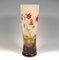 Large Art Nouveau Style Cameo Vase with Colombian Decor from Daum Nancy, France, 1910s 2