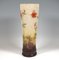 Large Art Nouveau Style Cameo Vase with Colombian Decor from Daum Nancy, France, 1910s, Image 4