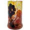 Cameo Vase im Jugendstil mit Brombeer-Dekor von Daum Nancy, Frankreich 1
