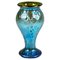 Art Nouveau Iris from Crete Diaspora Silver Vase from Loetz Glass, Austria-Hungary, 1902s 1