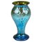 Art Nouveau Iris from Crete Diaspora Silver Vase from Loetz Glass, Austria-Hungary, 1902s, Image 1
