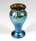 Art Nouveau Iris from Crete Diaspora Silver Vase from Loetz Glass, Austria-Hungary, 1902s 3