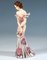 Summer Evening Lady with Flower Wreath from Goldscheider Manufactory of Vienna, 1939, Image 4