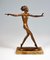 Bailarina vienesa Art Déco de bronce de Josef Lorenz, Imagen 2