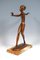 Bailarina vienesa Art Déco de bronce de Josef Lorenz, Imagen 6