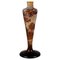 Jugendstil Cameo Vase mit Seascape Dekor von Émile Gallé, Frankreich, 1904, 1890er 1