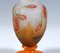 Art Nouveau Cameo Glass Vase with Sweet Pea Decor from Daum Nancy, France, 1910s, Image 5