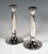 Antique Viennese Silver Candle Holders by Leopold Kuhn, 1827, Set of 2, Image 2
