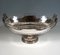 Silver Jardiniere with Swan Busts and Glass Inlay from Pietrasanta & C., Italy, 1950 2