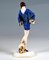 Art Deco Young Lady in Kimono Figurine by Stephan Dakon for Goldscheider Manufactory of Vienna, 1930, Image 3