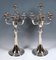 High 7-Flame Silver Candelabras from Josef Carl Klinkosch, 1925s, Set of 2, Image 2