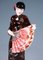 Statuetta dama in costume giapponese di Josef Lorenzl per Goldscheider Manufactory of Vienna, anni '31, Immagine 6