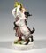 Art Nouveau Group Girl with Goat by Erich Hoesel for Meissen Porcelain, 1910s 2