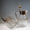 Large Glass Decanters with Silver Mounts from Gebrüder Deyhle, Germany, 1910s, Set of 2, Image 7