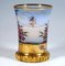 Biedermeier Glass Cupids on a Rope Cup from Anton Kothgasser, Vienna, 1825s 3