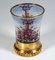 Biedermeier Glass Cupids on a Rope Cup from Anton Kothgasser, Vienna, 1825s 5