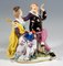 Gruppo Commedia Dell'Arte Arlecchino e Columbina di Johann Joachim Kaendler per Porcellana Meissen, inizio XIX secolo, Immagine 2