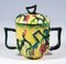 Ceramica in stile espressionista viennese nr. Vaso 9067 di Vally Wieselthier per Wiener Werkstätte, Immagine 2