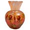 Art Nouveau Cameo Vase with Bleeding Heart Decor from Daum Nancy, France, 1900s 1