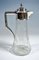 Art Nouveau Glass Carafe with Silver Fitting by Alexander Sturm, 1890s, Image 3