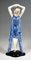 Goldscheider Vienna Balancing Nude Figurine with Lace Cape by Josef Lorenzl, 1930s 3