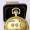 Reloj de bolsillo suizo de oro de 14 kilates con diamantes, década de 1890, Imagen 8
