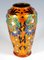 Vase Art Déco en Émail avec Décor Floral par Jules Sarlandie, France, 1920 5