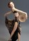 Ballerina viennese con tamburello La Jana di Josef Lorenzl per Goldscheider, 1937, Immagine 2