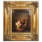 Porcelain Plaque Depicting Girl Playing Flute from KPM Berlin, Germany, 1840, Image 1