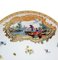 Eary 19th Century Cup and Saucer with Kauffahrtei Scenes and Gold Decor from Meissen, Set of 2. 10